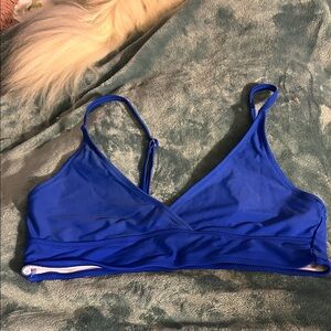 SHEIN Royal Blue Bikini Top size large